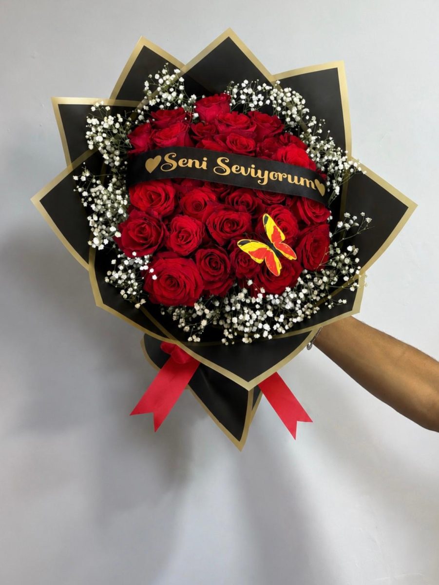 Aksaray seni seviyorum buketi